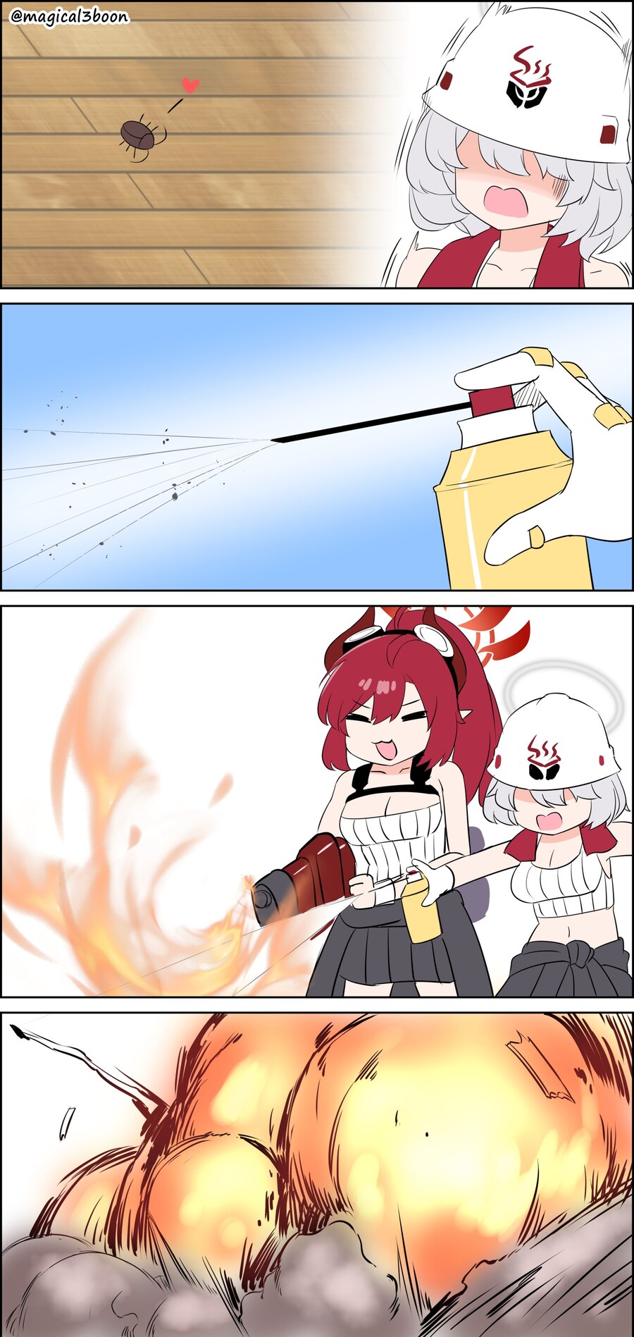 블루아카)으악! 바퀴벌레다!!_1.jpg