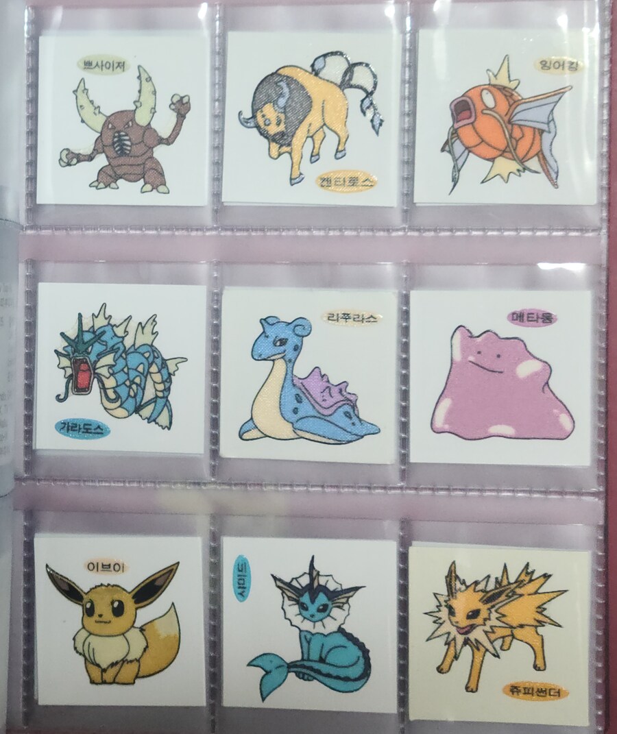 포켓몬스터 띠부띠부씰 구버전 초판 151마리 컴플리트_18.jpg