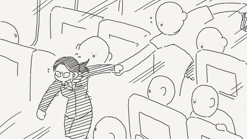 비행기에서 급히 의사를 찾는.manga_2.jpg