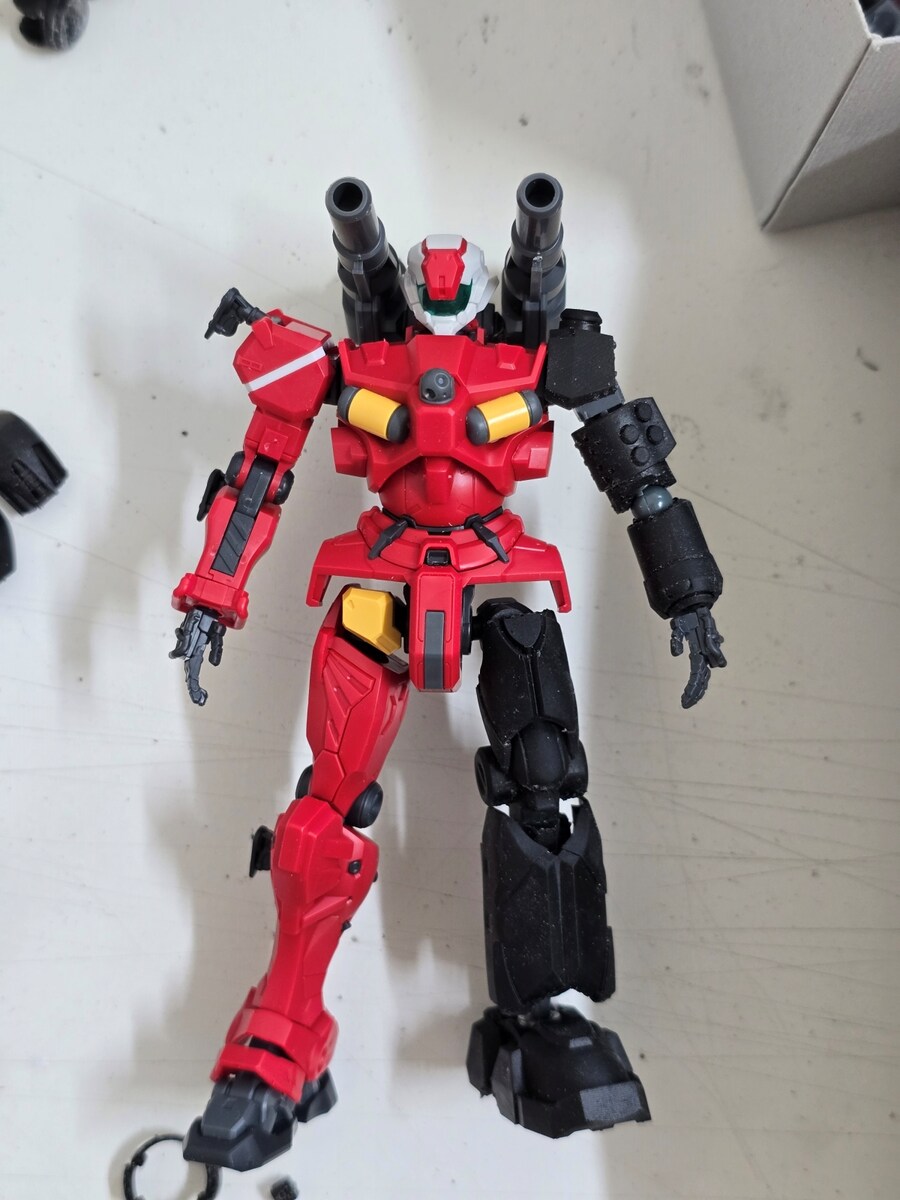 [HG] 지쿠악스 건캐논 커스텀 빌드 완성 (Guncannon Custom)_5.jpg