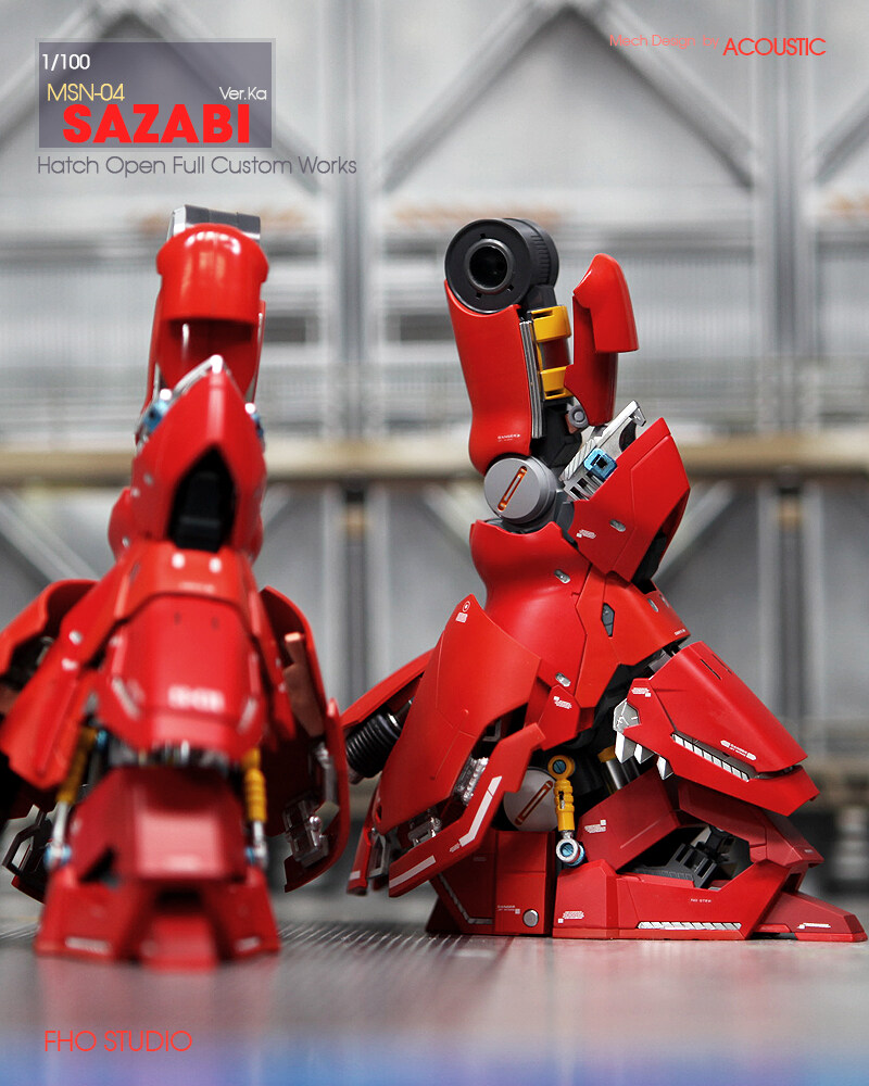 MSN-04 SAZABI Hatch Open Full Custom 제작완성_2.jpg