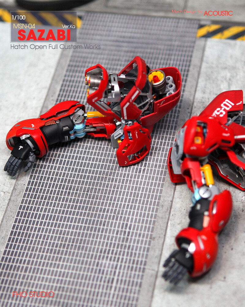 MSN-04 SAZABI Hatch Open Full Custom 제작완성_10.jpg