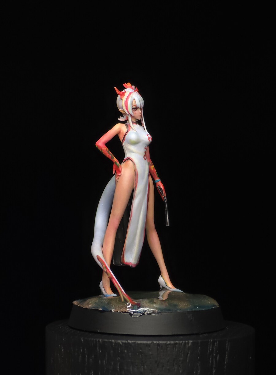 붓도색] 명일방주 - 니엔 1/43_4.jpg