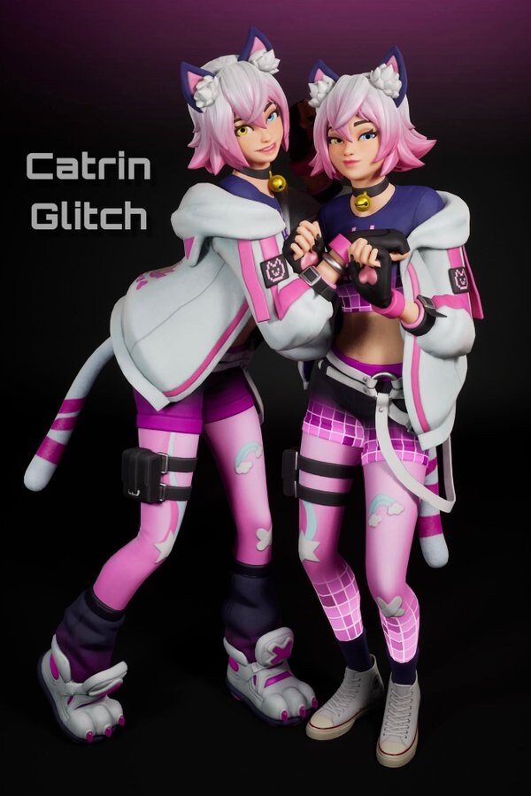 [흑기사] 포트나이트 고양이소녀 신스킨_1.jpg