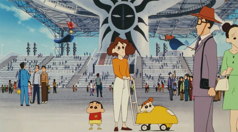 옛날 오사카 엑스포 사진에서 짱구 가족을 발견.jpg_3.jpg