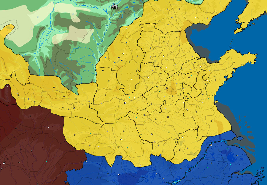 개인적으로 만든 260년 당시 중국 화북지방 지도_1.jpg