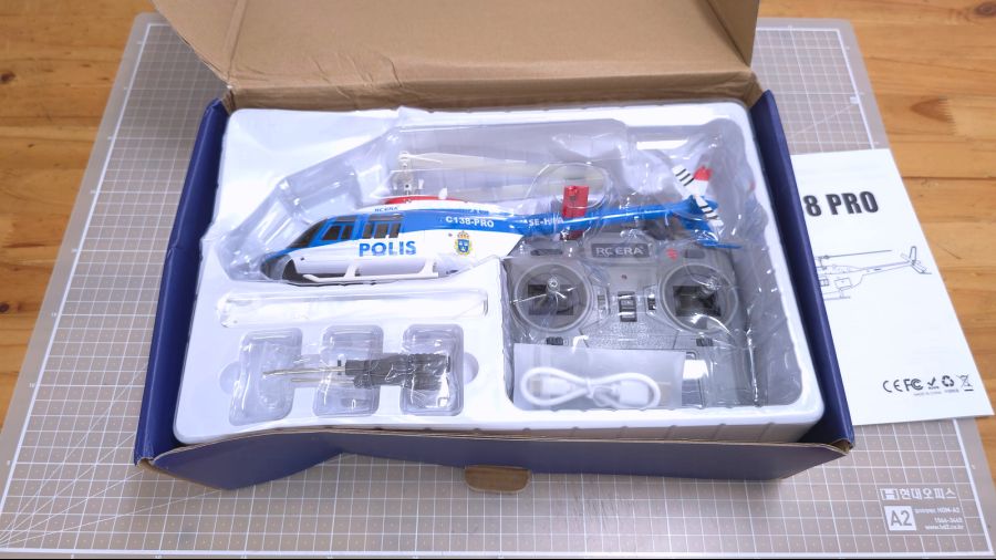 RC-ERA C138 PRO BELL 206B 무선조종 벨206 헬리콥터_4.jpg