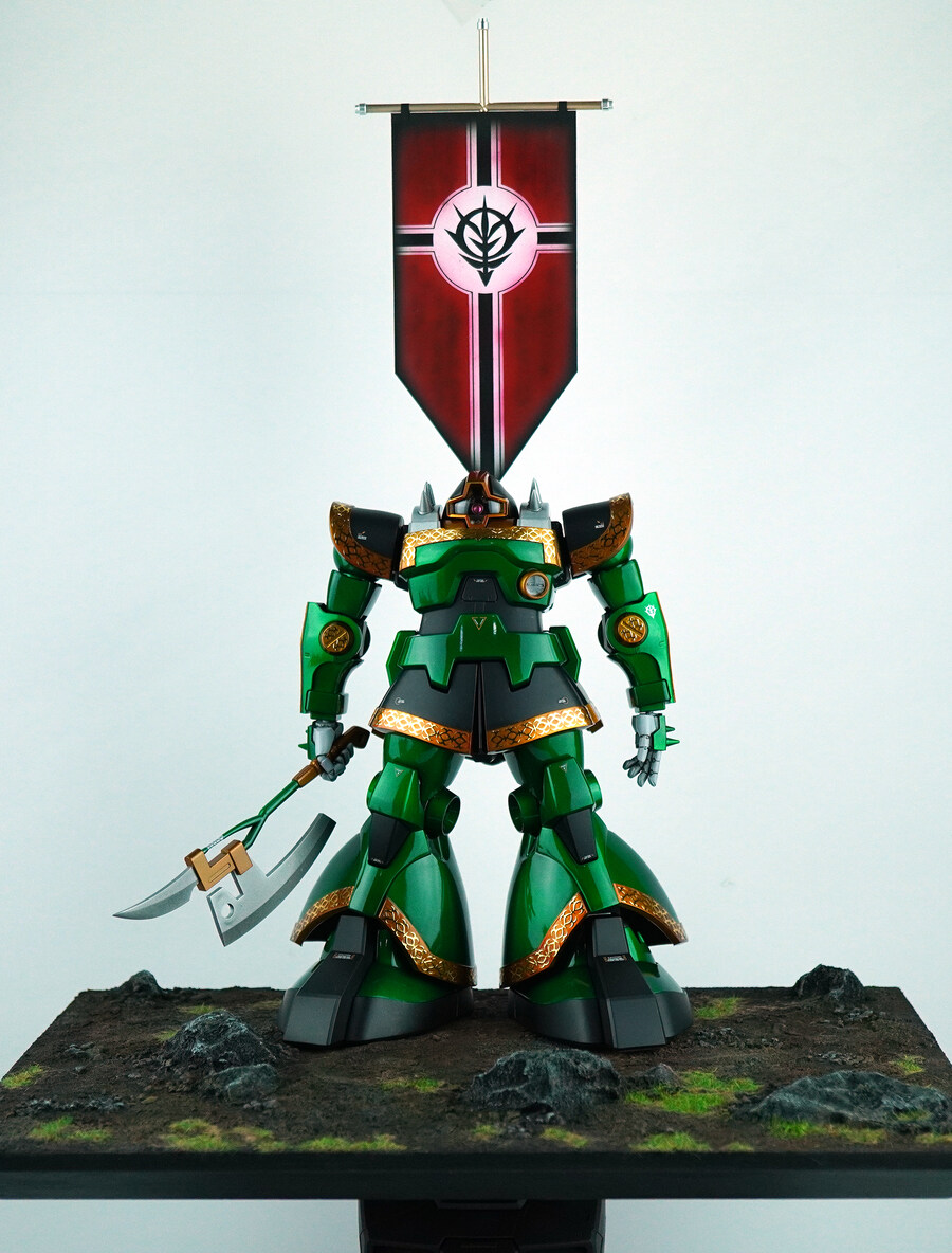 [1/100] MG 도즐 자비 전용 돔 #完成_8.jpg