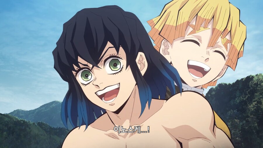 귀멸의칼날]탄지로가 죽어가면서 떠올린 세사람_3.jpg