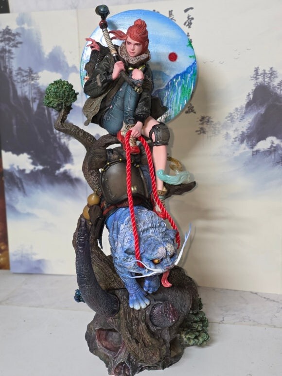 미도색 레진피규어를 완성해봅니다_6.jpg