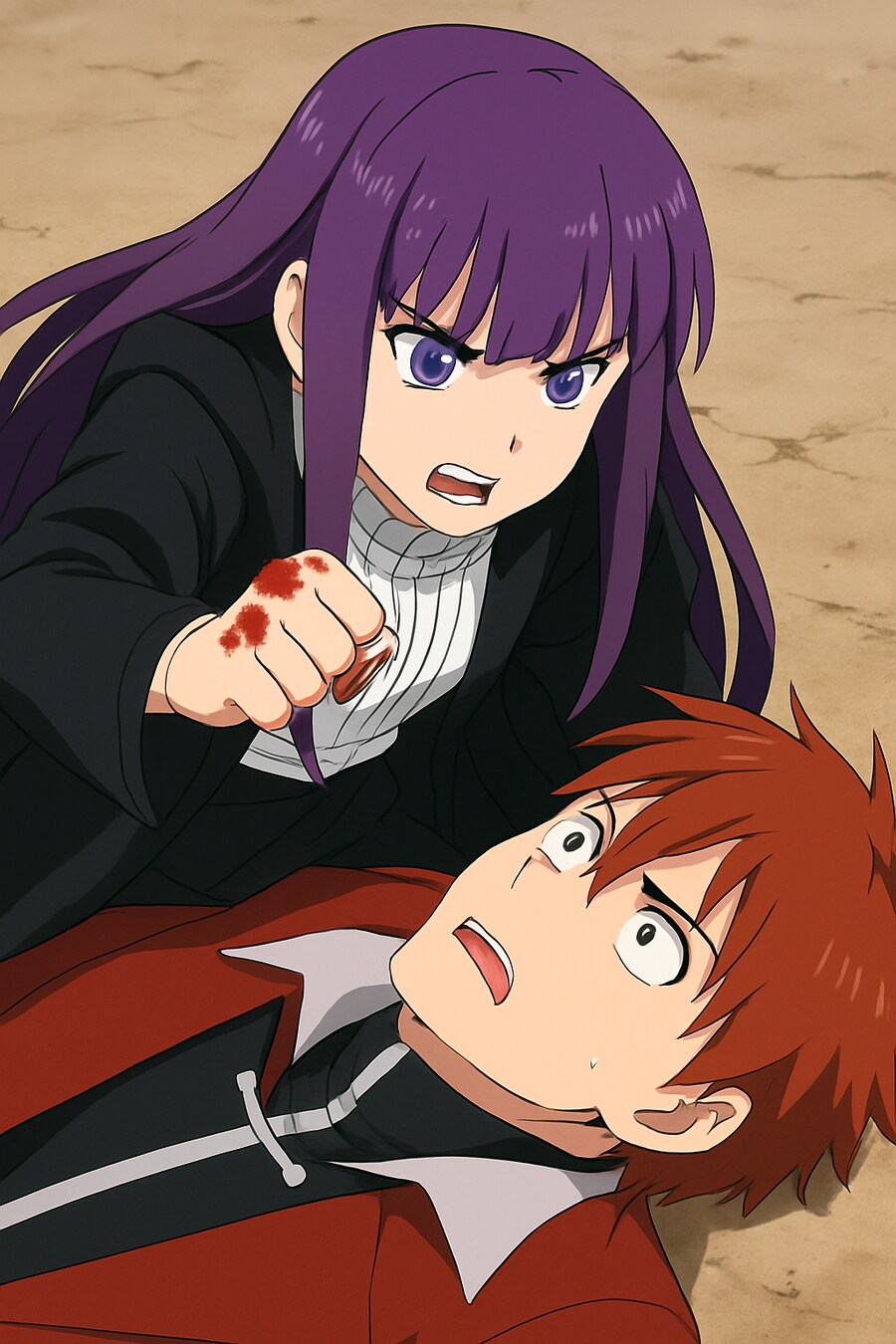 프리렌) ??? : 내가 슈타르크님 강1간한거에요?_1.png