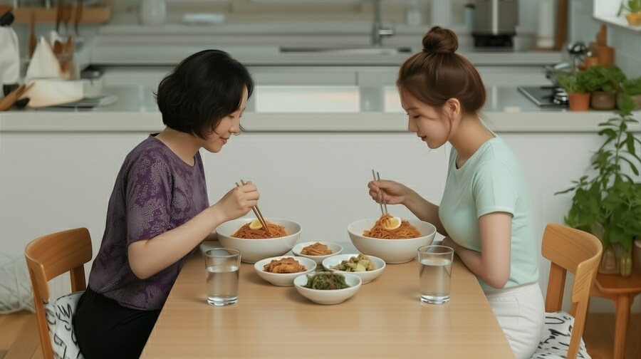 [AI 뮤비 & 음악] #15 화해의 비빔국수_1.png