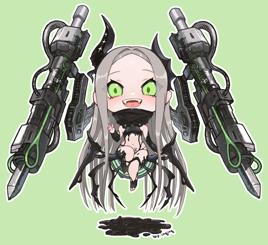 니케) 포비스트 베히모스, 레비아탄, 지즈 SD 팬아트_3.jpg