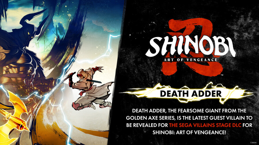 SHINOBI 복수의 참격 DLC에 골든 액스의 데스 애더가 등장하는 것이 확정_1.jpg