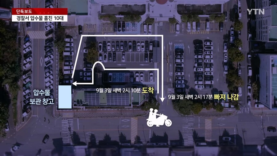 경찰이 압수한 오토바이 훔쳐 탄 10대 범인들_3.jpg