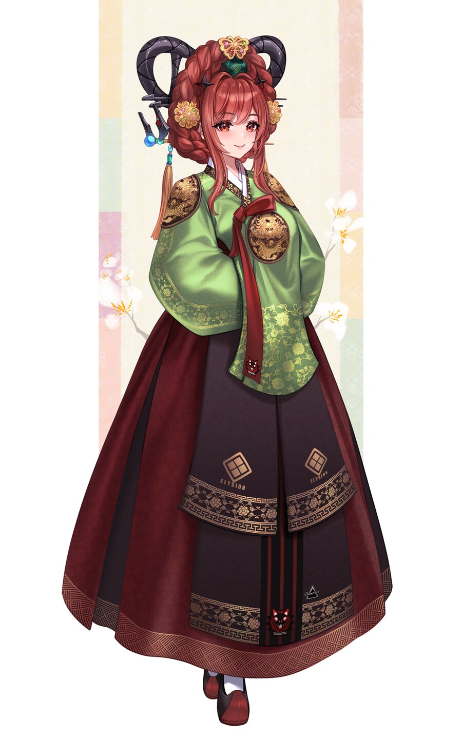 니케) 라피:레드후드 한복풍으로 그려봤어요._1.png