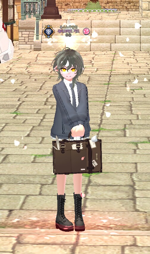 마비노기) 블루아카 신캐 후유 코스프레 했다_2.png