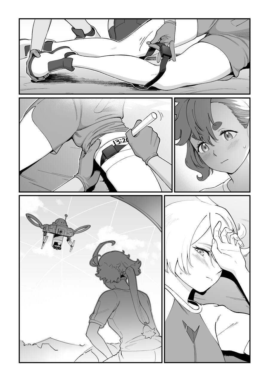 [수성의마녀]좋은 점수를 받는 슬레타와 미오리네_3.jpg
