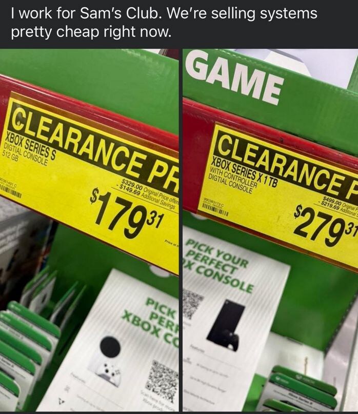 Sam's Club에서 Xbox 재고정리 할인 판매 중_1.jpg