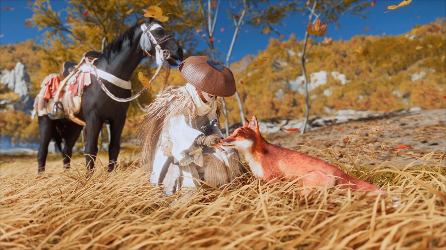 연휴간 한창 달리는 중인 고스트 오브 요테이(선혈주의)_2.jpg