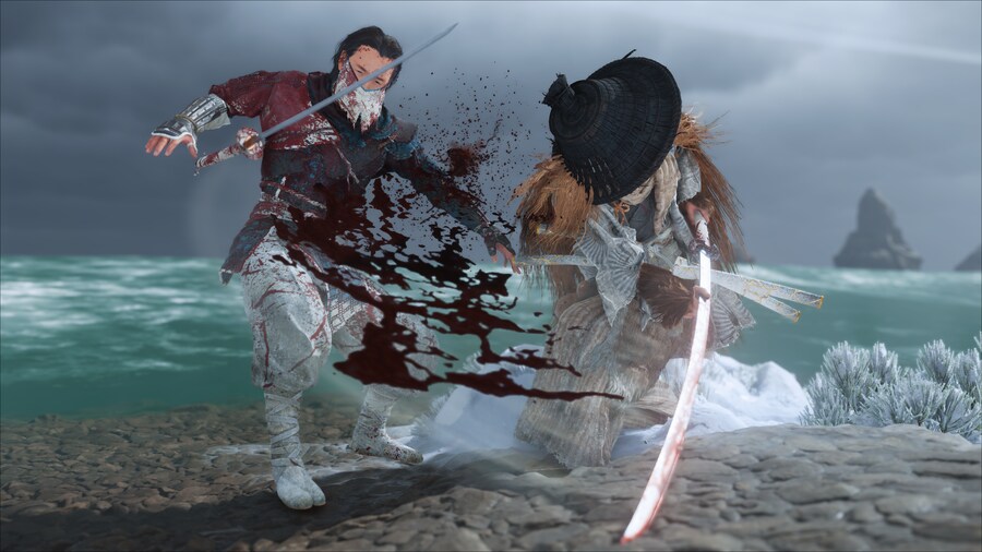 연휴간 한창 달리는 중인 고스트 오브 요테이(선혈주의)_21.png