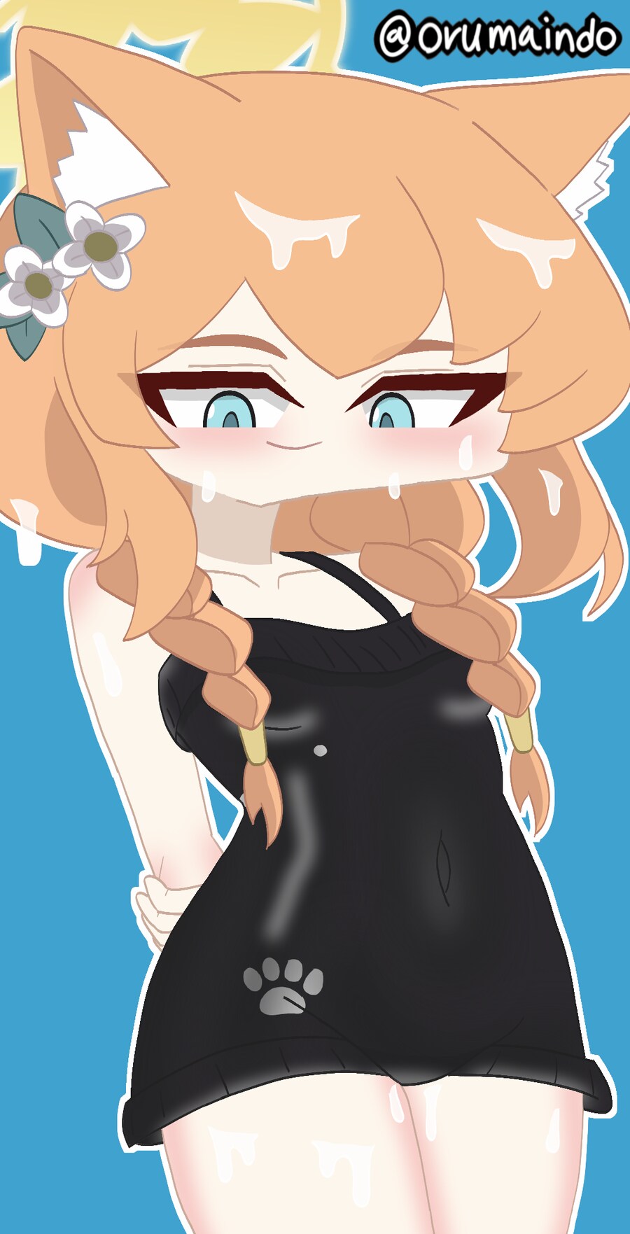 블루아카) 아까 그린 건전 마리 그림에 뭔가를 더 추가해보려는데_1.png