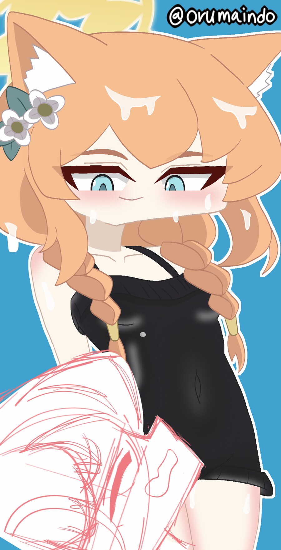 블루아카) 아까 그린 건전 마리 그림에 뭔가를 더 추가해보려는데_2.png