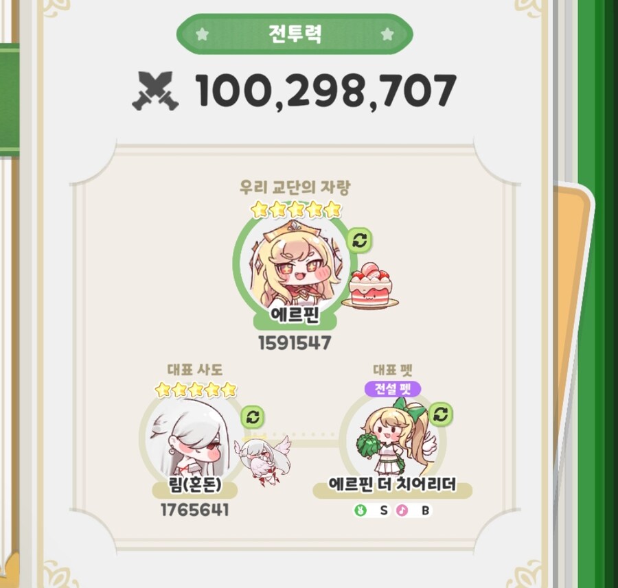 트릭컬) 전투력 1억 달성🎉_1.jpg