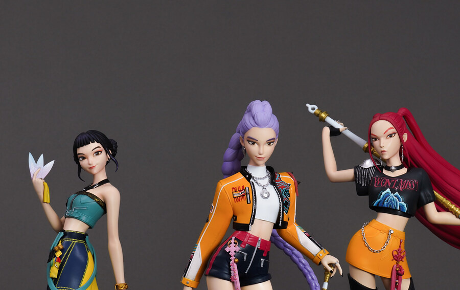 1/6스케일 케데헌 헌트릭스 멤버들 완성_1.jpg