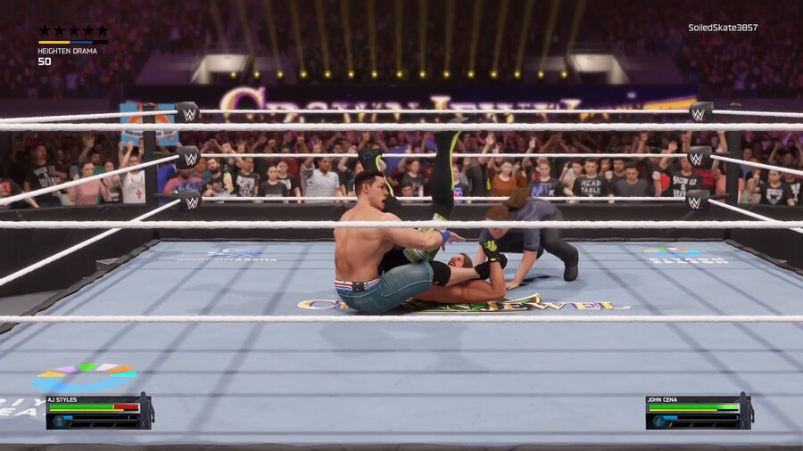 WWE 2K25 WWE AJ STYLES VS. JOHN CENA_9.png