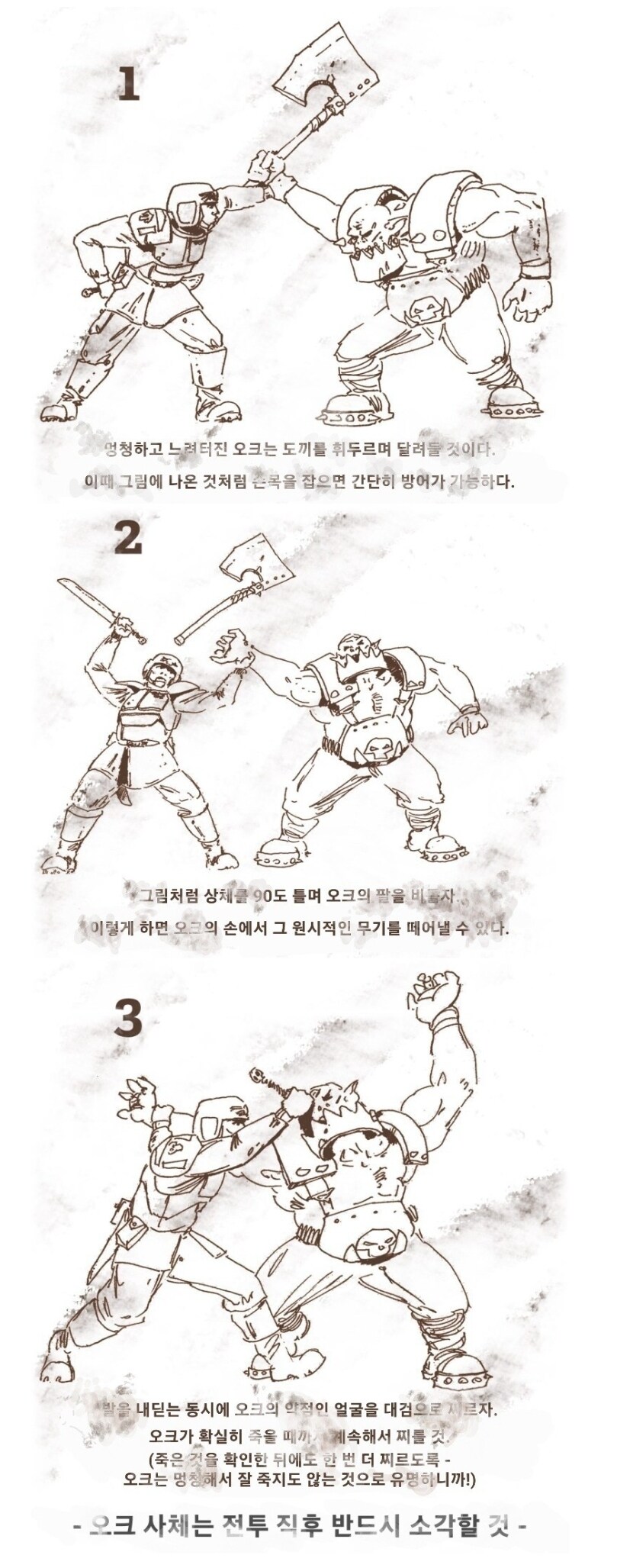 병사수첩에 적힌 오크를 상대하는 방법.JPGIF_1.jpg