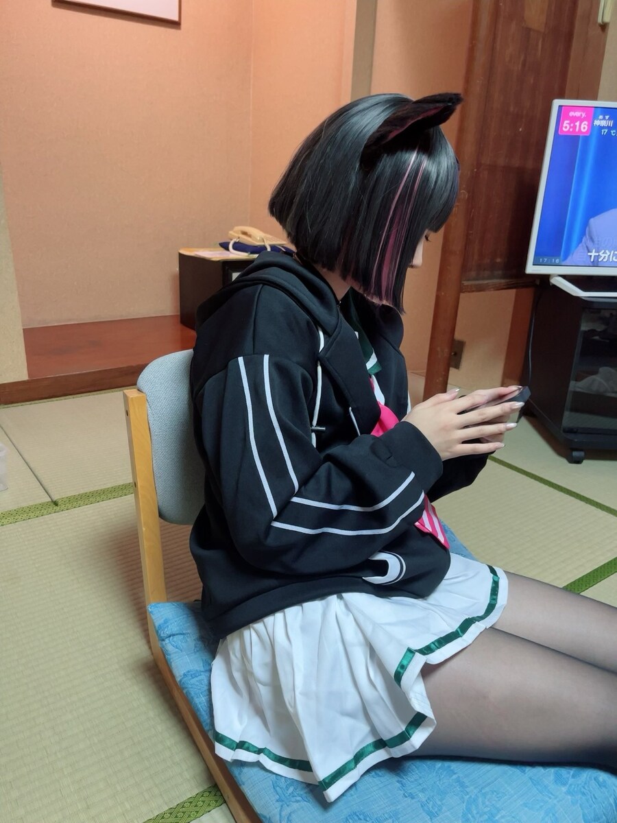 [블루아카] 여친 느낌 나는 카즈사 코스프레_1.jpg