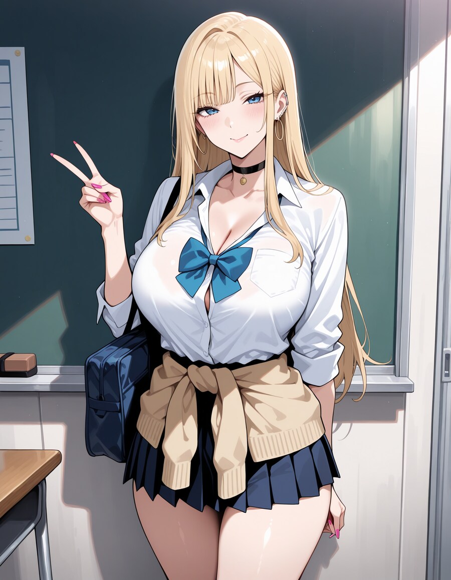 ai)연휴 기간 동안 뽑은 금발 갸루_1.png