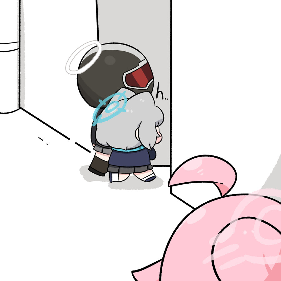 블루아카)헉 우리 흰둥이가 불량배에게..!!_1.jpg