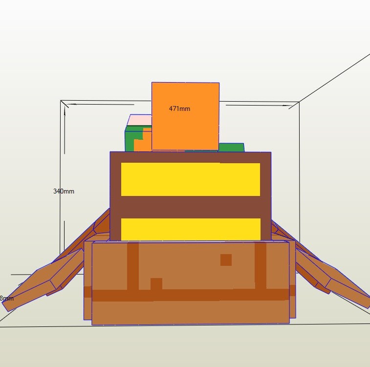 마인크래프트 항해하는 알렉스 종이모형 minecraft papercraft_4.jpg