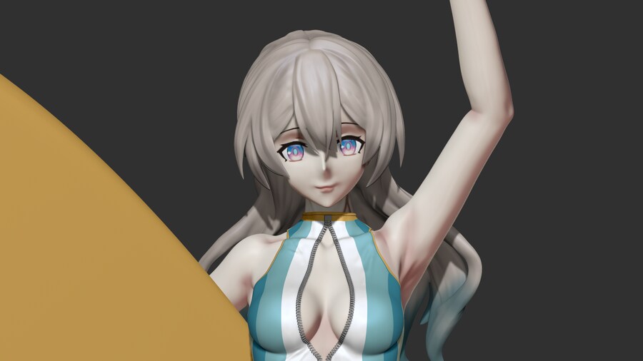 [붕괴: 스타레일] 반디 ver.swimsuit / 피규어 3D 모델링_4.png