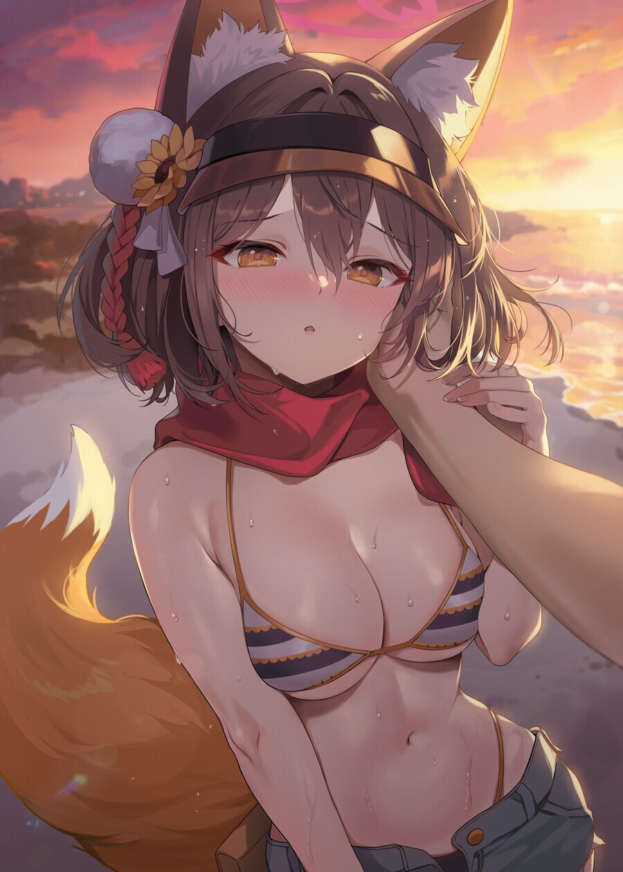 블루아카)이즈나는 청순한 얼굴도 좋지만_4.jpg
