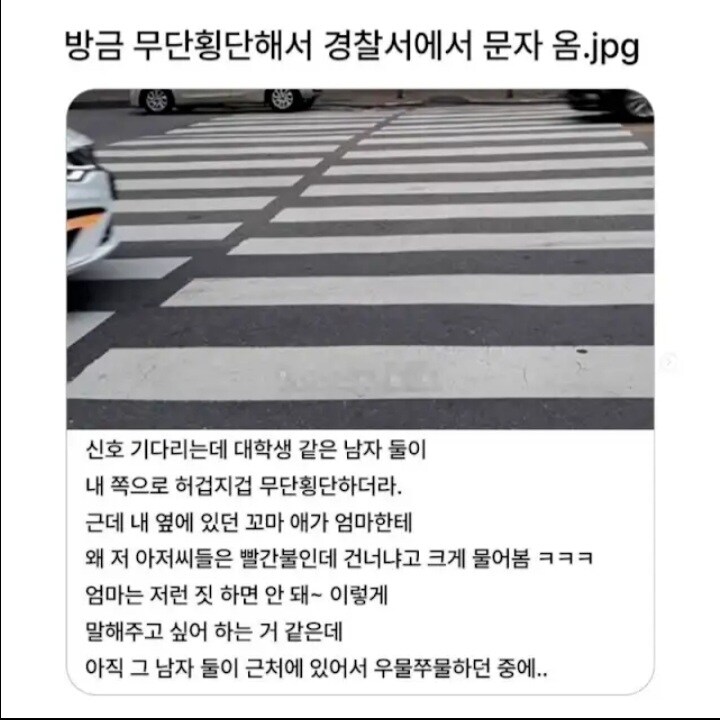 무단횡단했지만 착한 남대생들_1.jpg