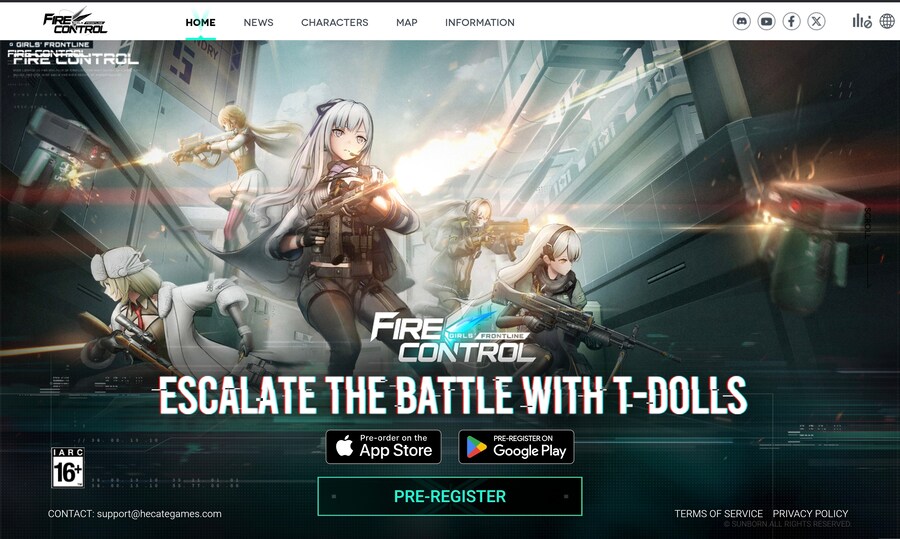 소녀전선 TPS장르 신작, 파이어 컨트롤 홈페이지 오픈_1.jpg