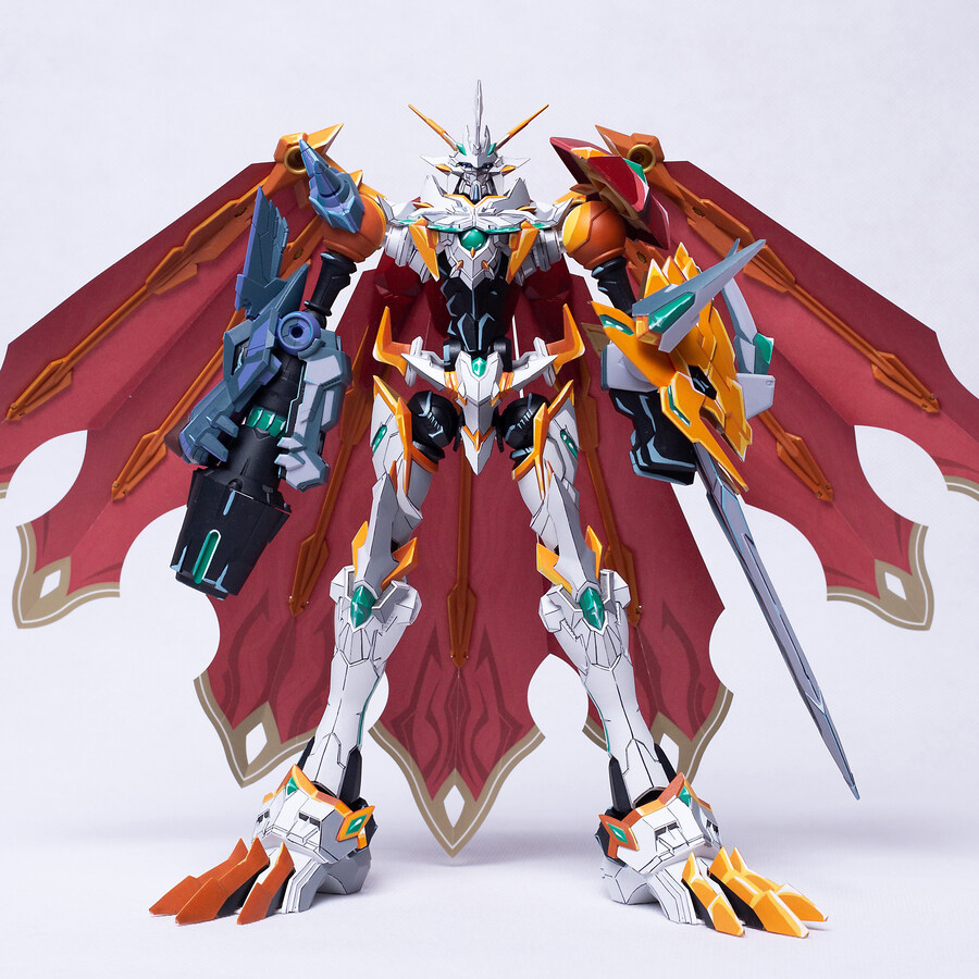 반다이 디지몬의 오메가몬X 항체 이차원 도색_14.jpg