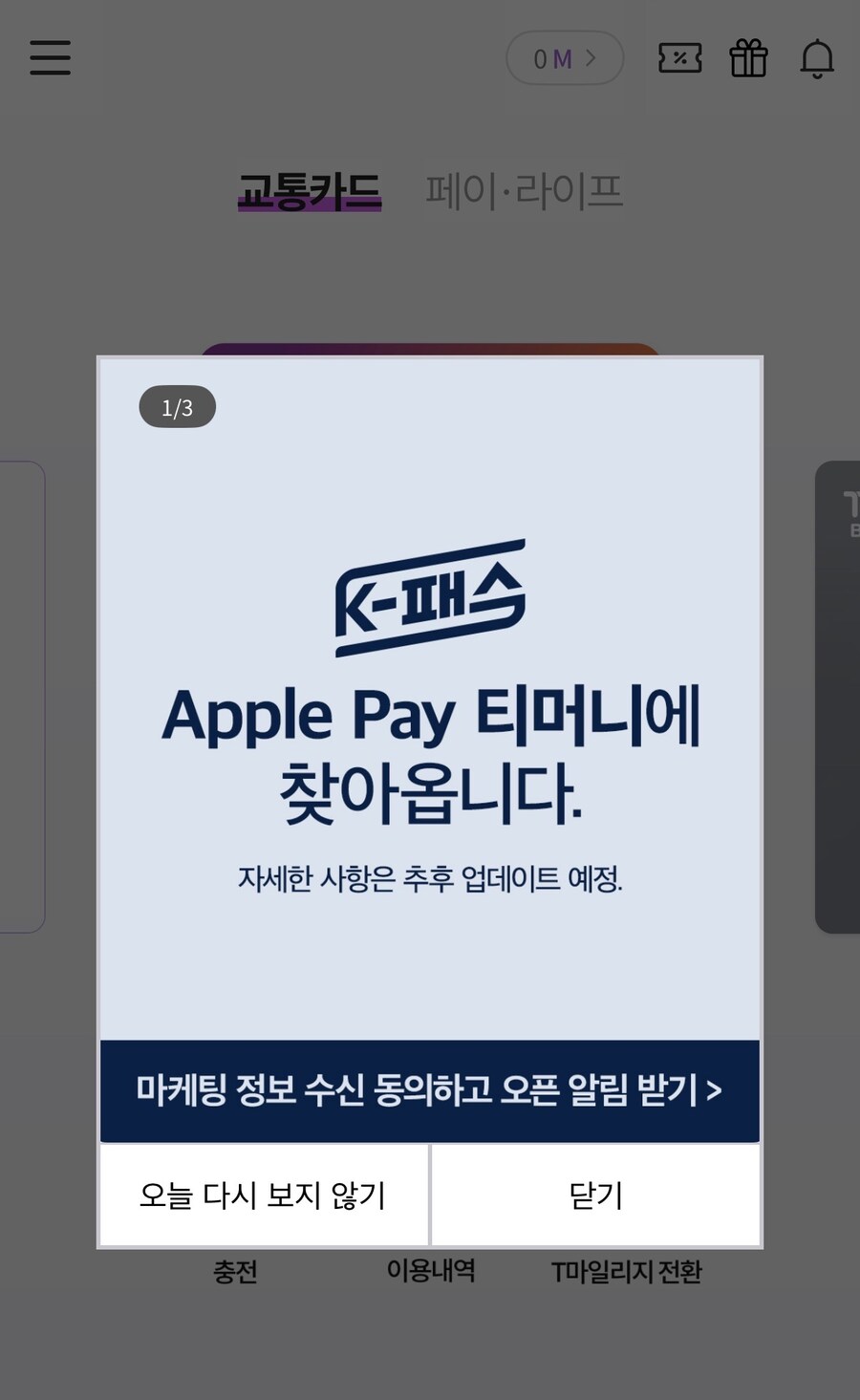 Apple Pay 티머니, K패스 도입 확정_1.jpg