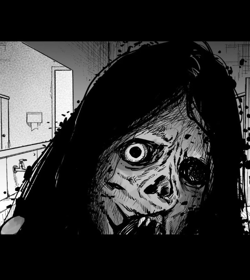 놀람) 화장실 귀신과 경비 아저씨.manhwa_4.jpg