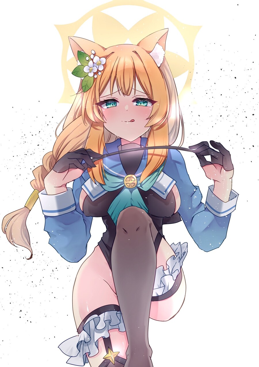 블루아카) 선샌니.. 이게 제 진짜 모습이에오.._1.jpg