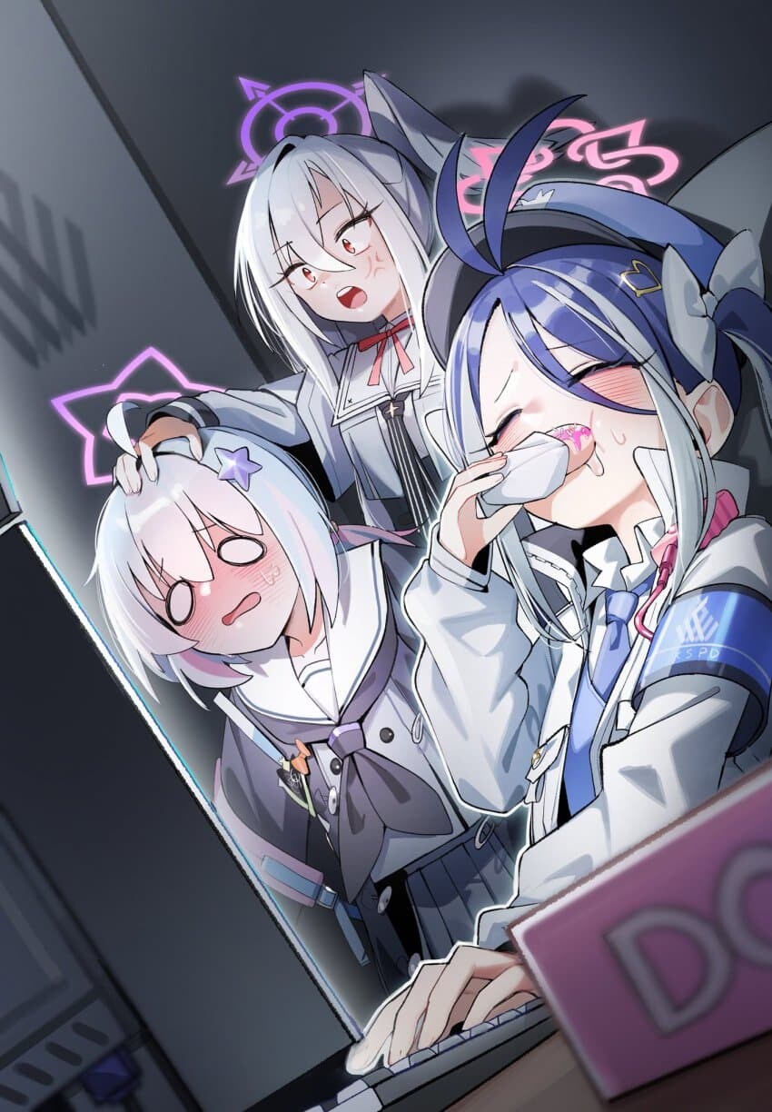 블루아카)'저희 짱 친해요.'_7.jpg