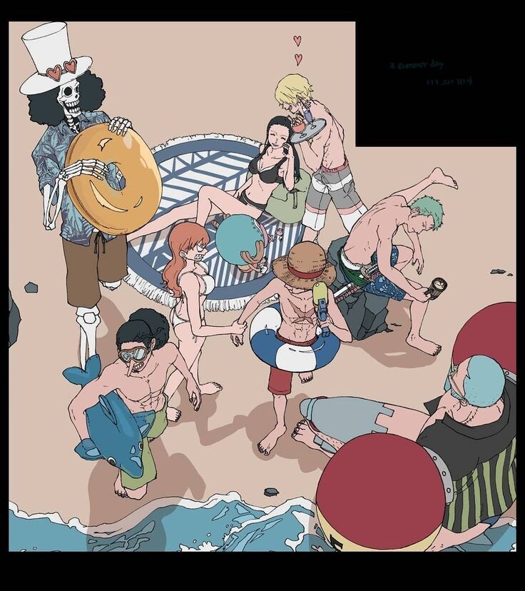 원피스) 바캉스 나온 밀짚모자 일당 특)_4.jpg