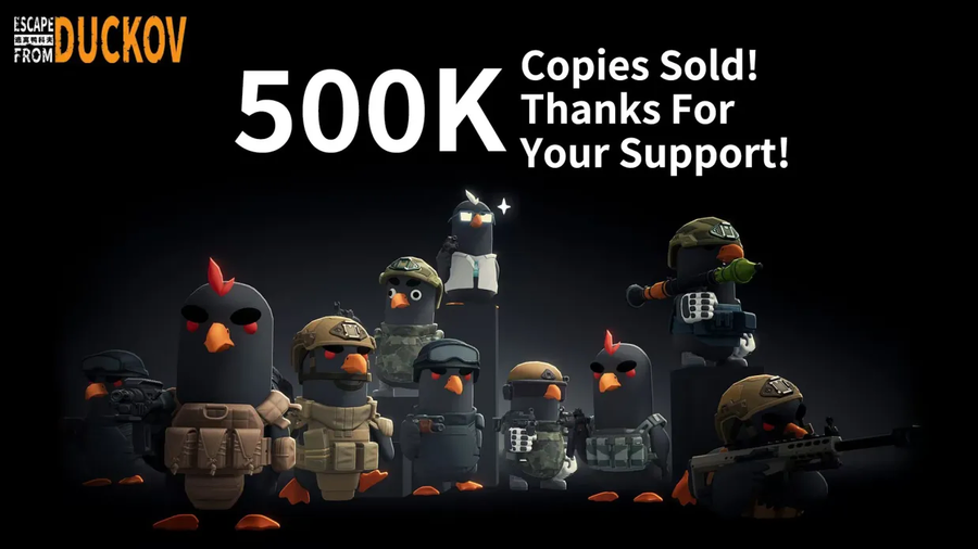 PvE 탑뷰 탈출 슈팅 "이스케이프 프롬 덕코프" 판매량 50만장 돌파_1.webp
