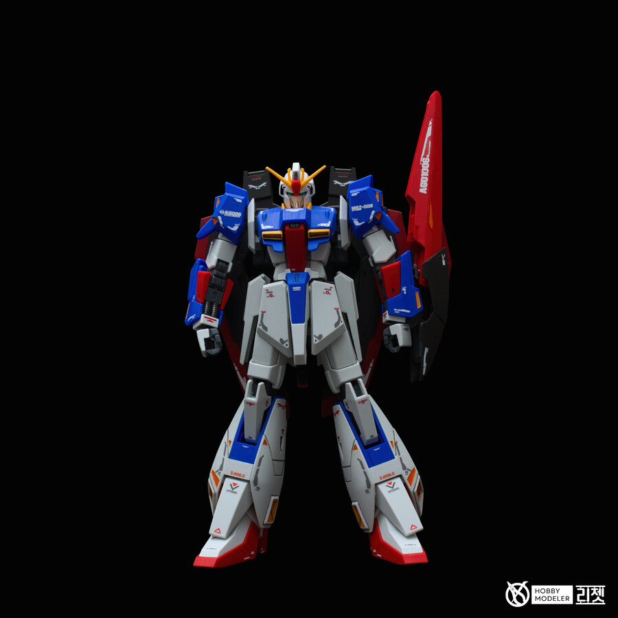 HGUC 제타건담 아크릴부분도색/습식데칼/무광마감으로 완성하였습니다._20.jpg