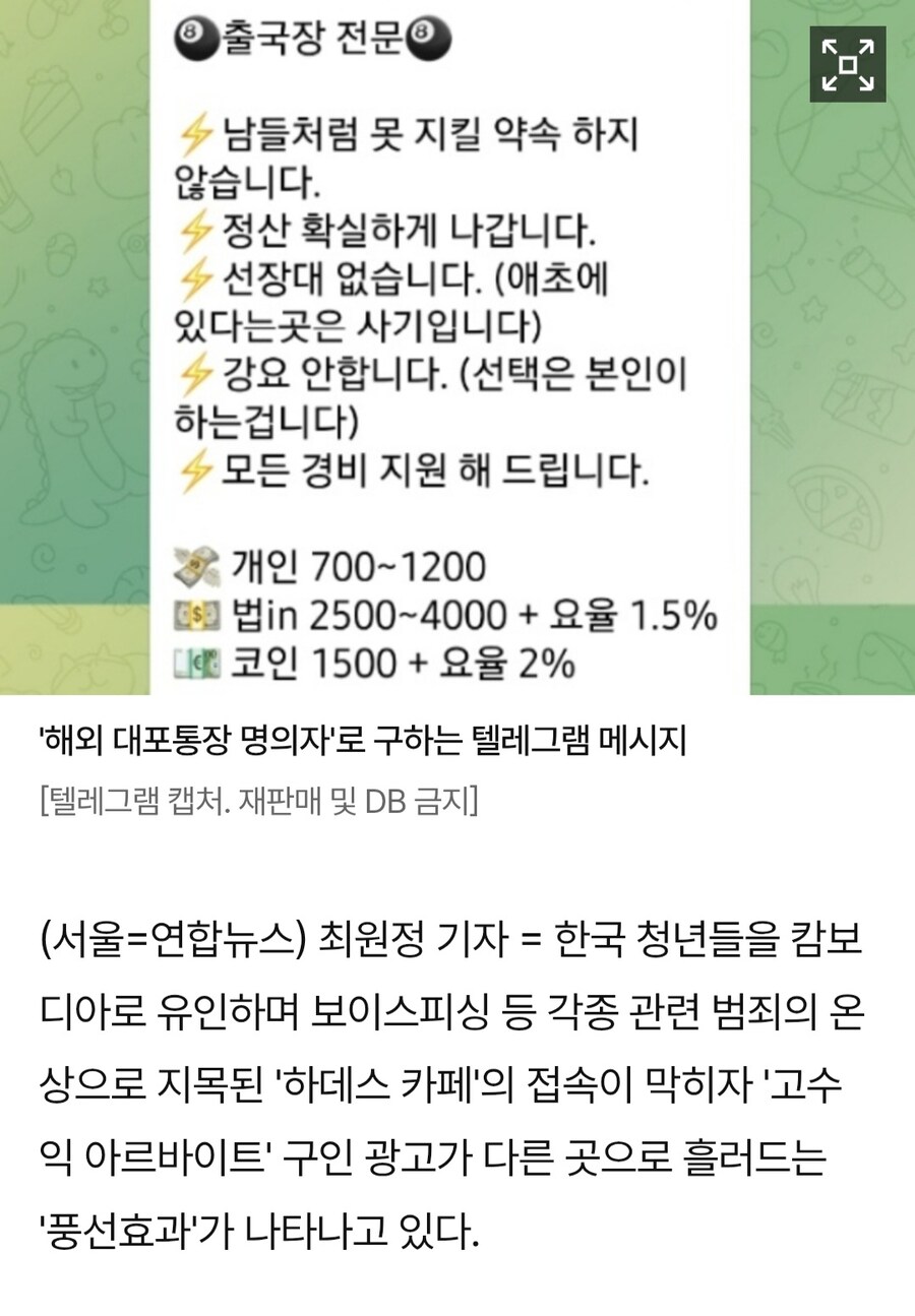 캄보디아서 탄탄한 회사하데스 막아도 구인광고 성황