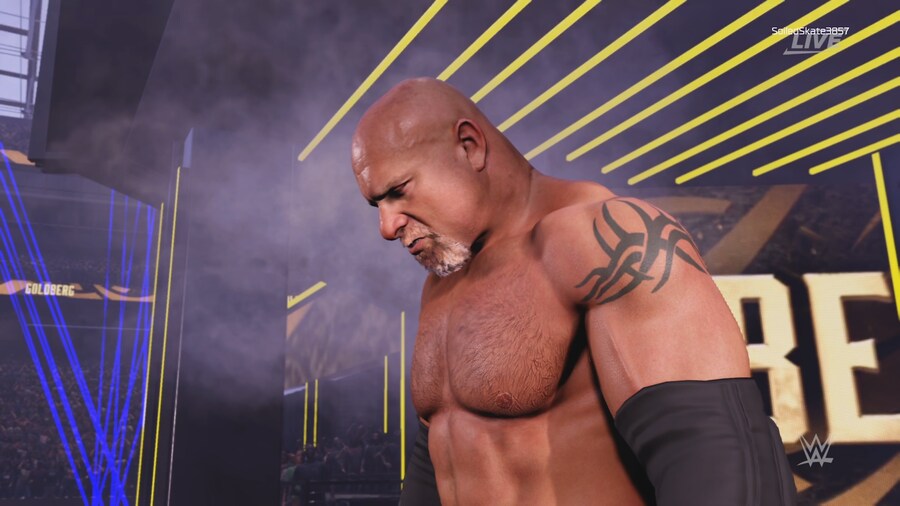 WWE 2K25 BROCK LESNAR VS. GOLDBERG_10.png