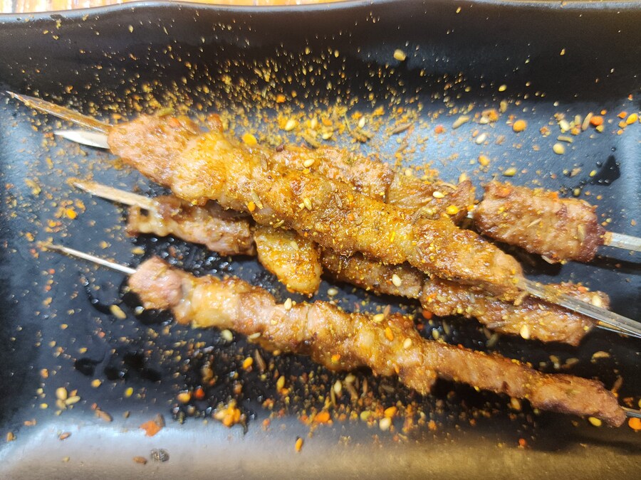 칭다오에서 먹은 바지락볶음, 오징어볶음, 양꼬치_8.jpg